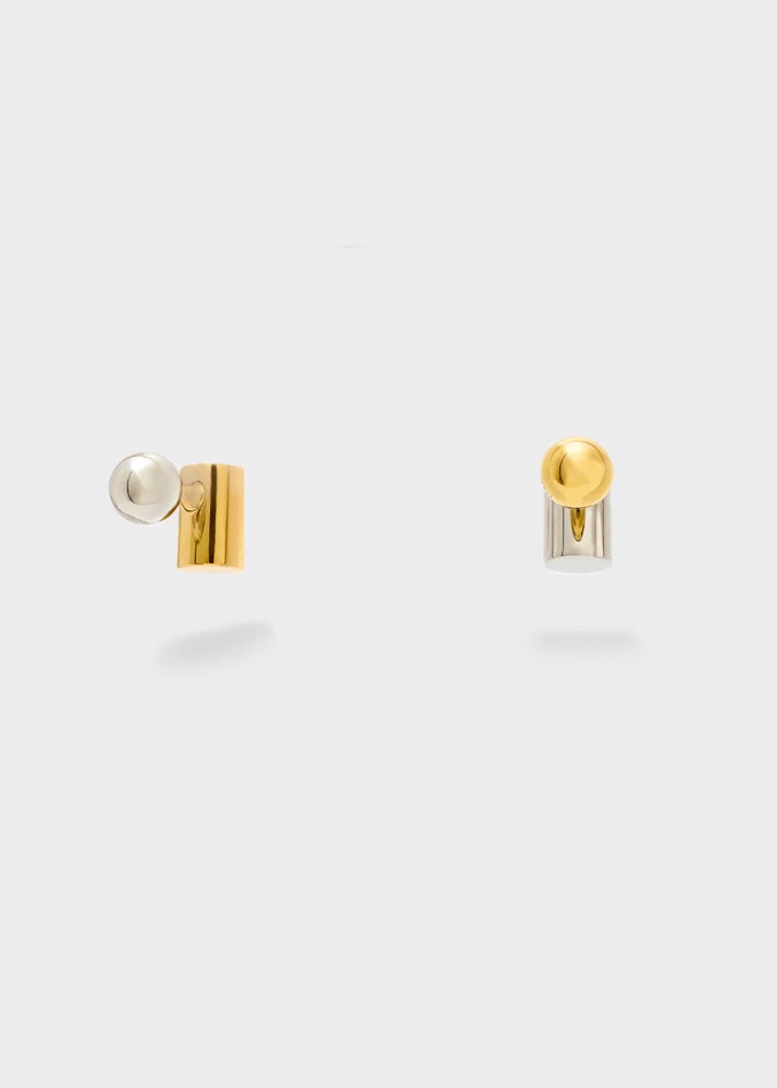 Orecchini a lobo Nalì DWOR0279 Oro/Argento Donna