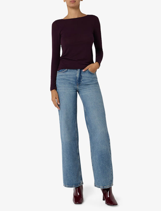 Maglia manica lunga cashmere OROBLU VOBT67055