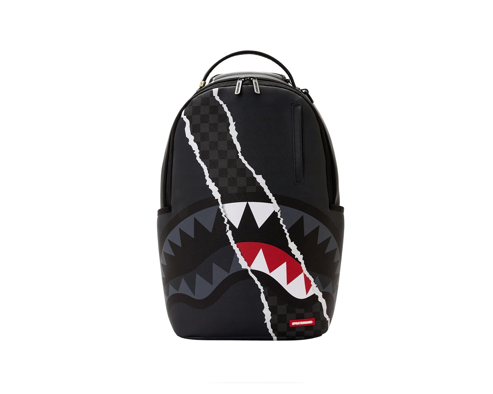 Zaino Sprayground Center Rip Revealing Gray Check Backpack 910B8502NSZ Unisex Uomo Donna