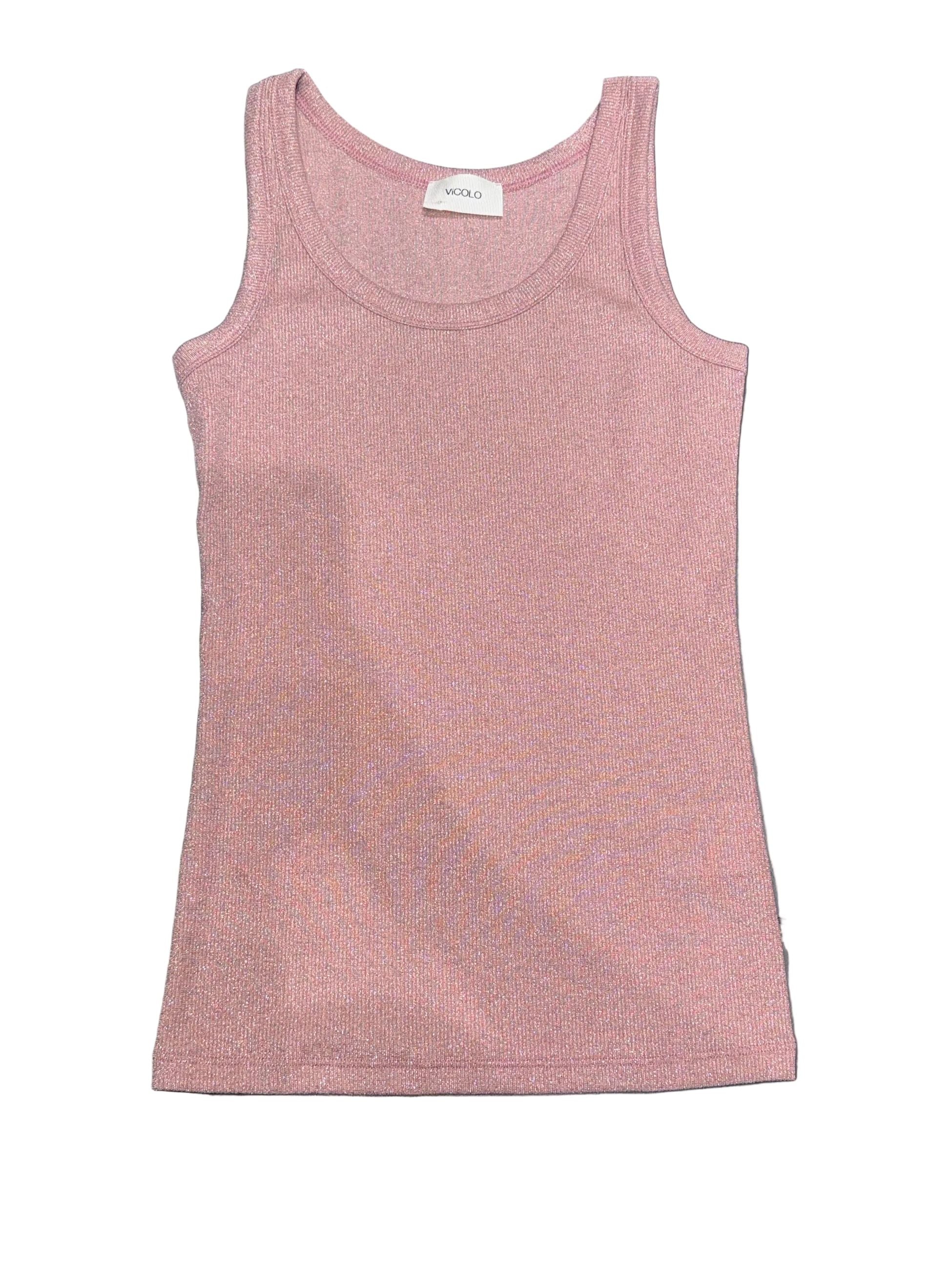 Canotta lurex Vicolo UAB0076 Donna