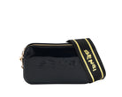 Borsa a tracolla in vernice Sensi 023/B Nero