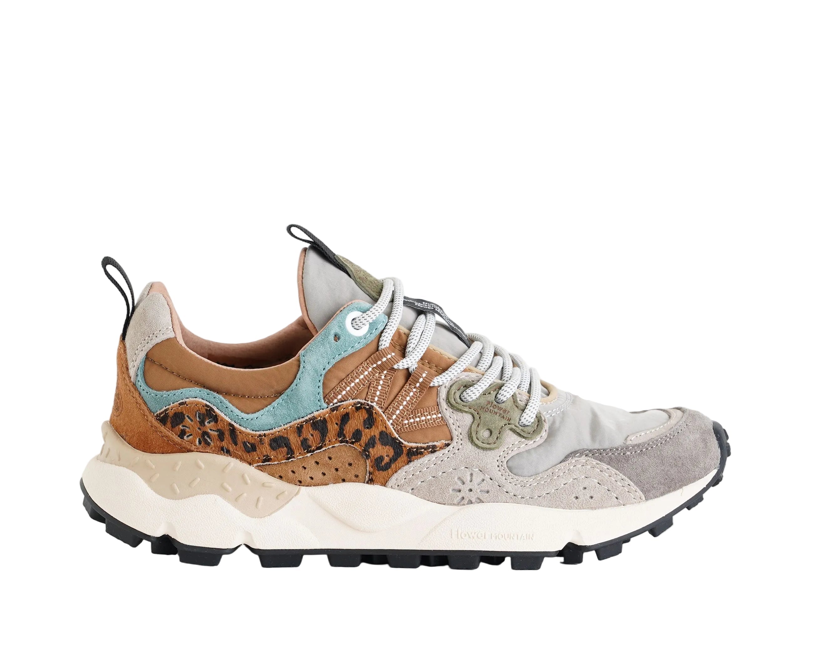 Sneakers Flower Mountain 2017818-56-3D21 Yamano 3 Taupe-Beige-Copper Donna