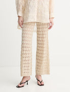 Pantaloni da spiaggia Twinset 261LM3ACC Fog 