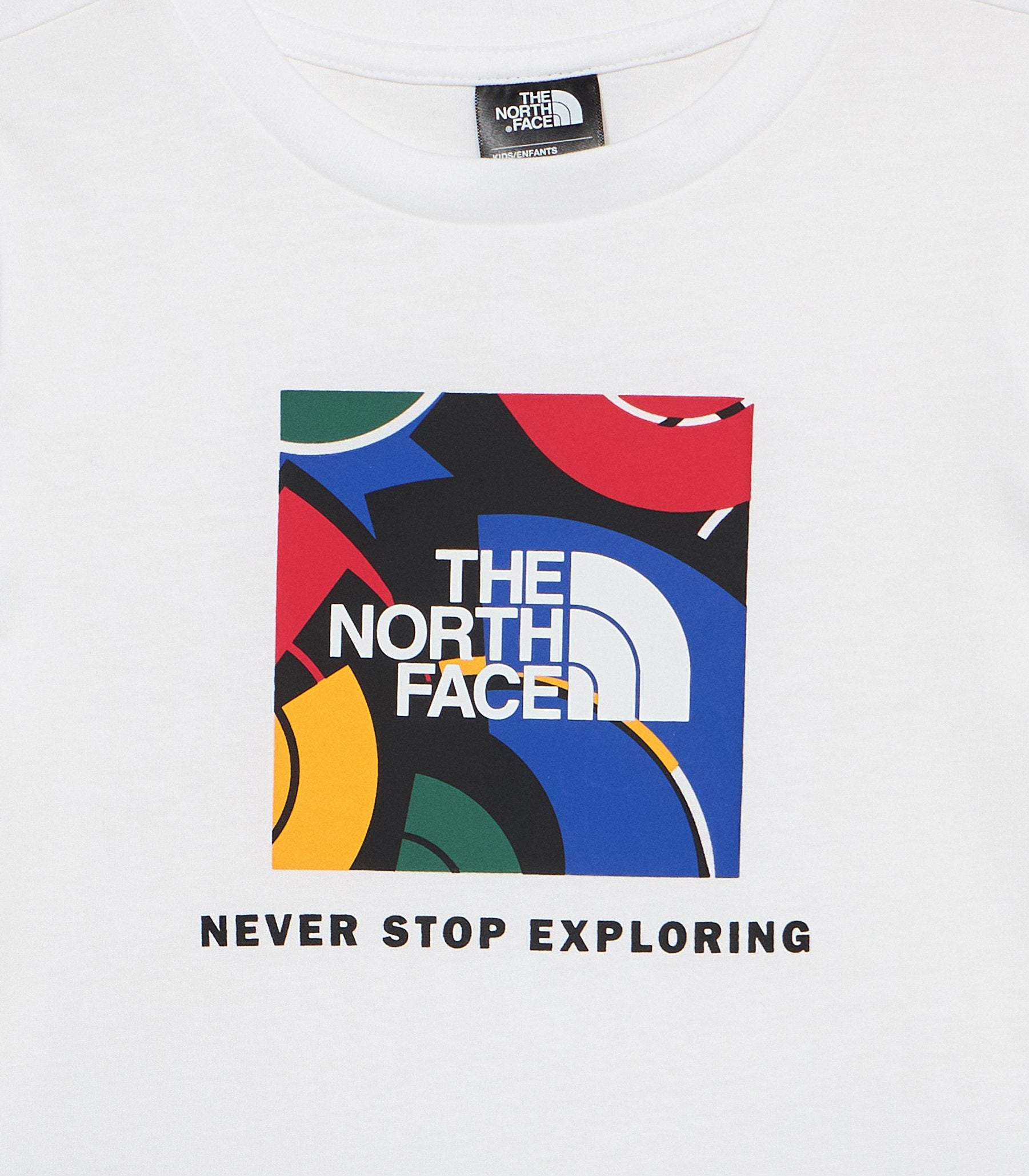 THE NORTH FACE NF0A8G1HLA91 Set T-Shirt e Shorts NSE Box Play Regular colore Bianco/Nero (TNF White/TNF Black)
