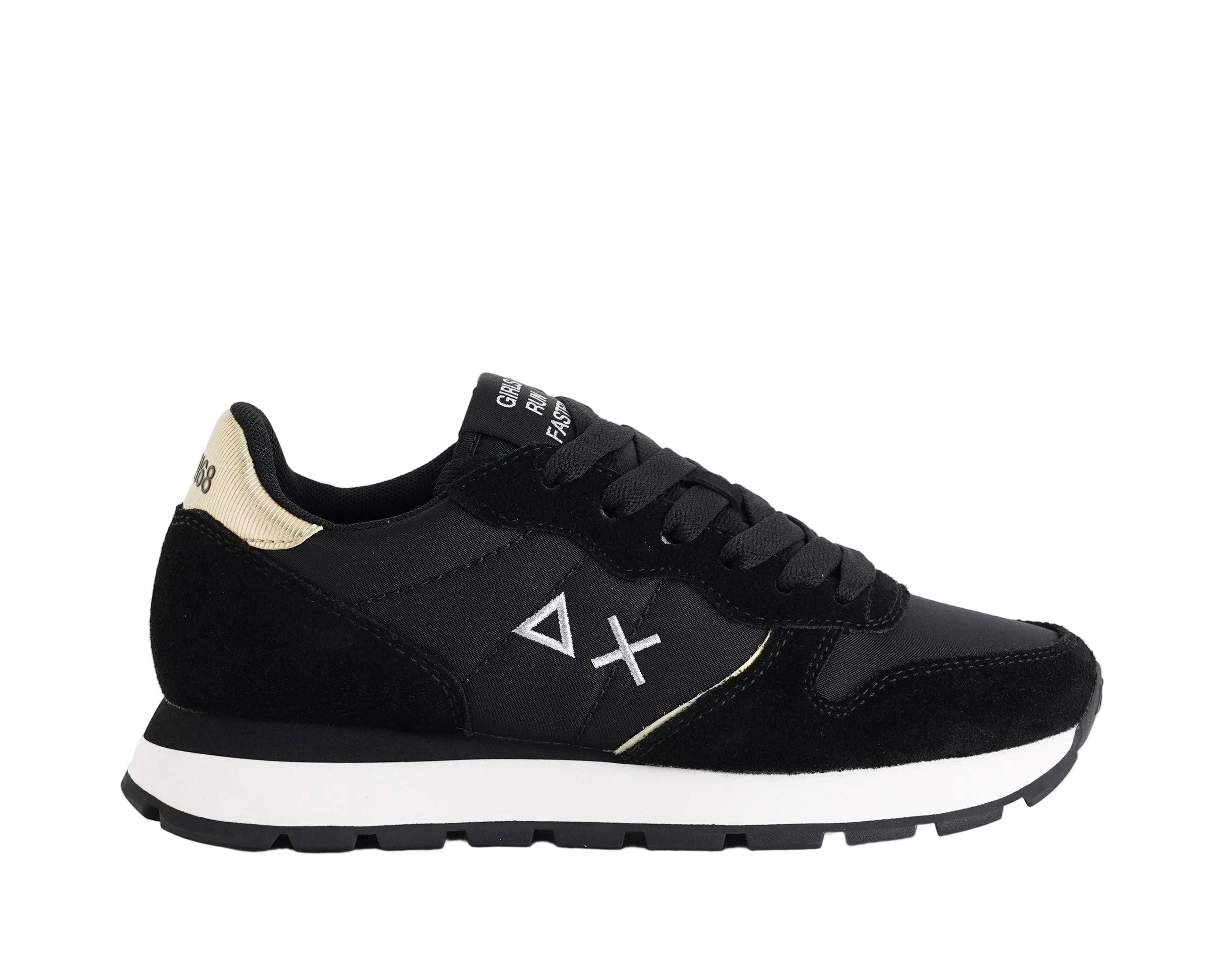 Sneakers SUN68 Ally Gold Silver Z46202 Nero/Grigio Medio