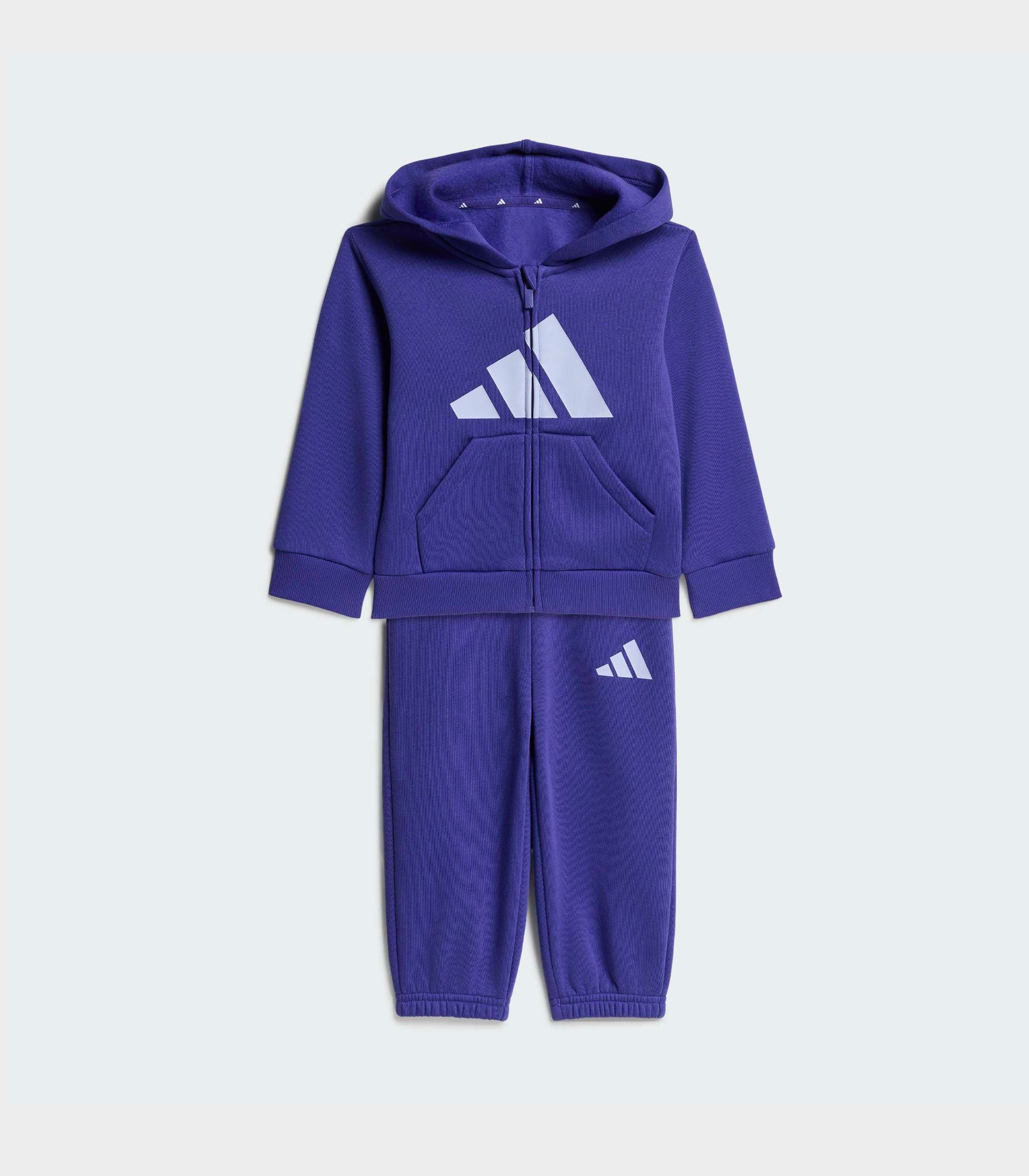 Completo tuta Adidas Essentials KQ9632 Purple/White Unisex bambino