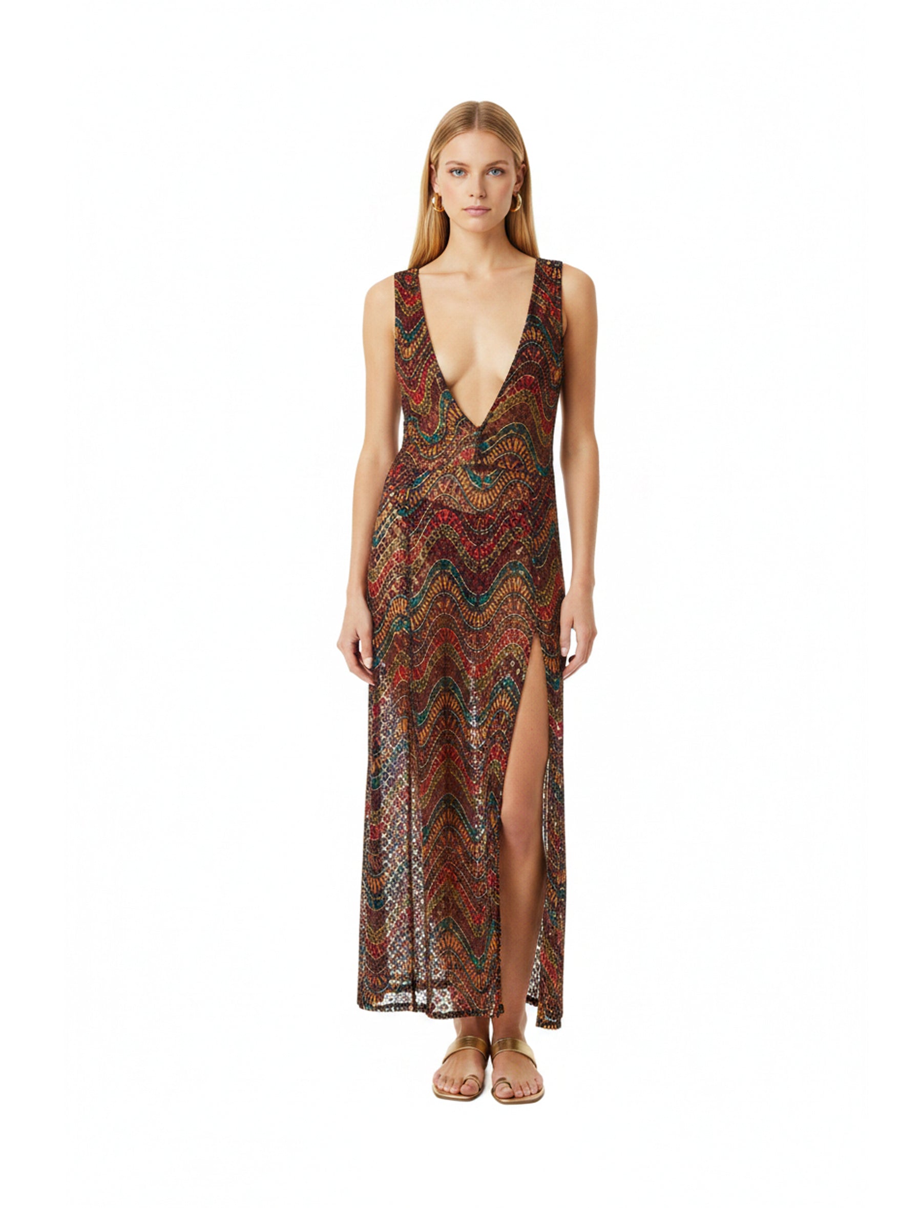 Abito lungo 4Giveness 126WCUAL5623 Multicolore