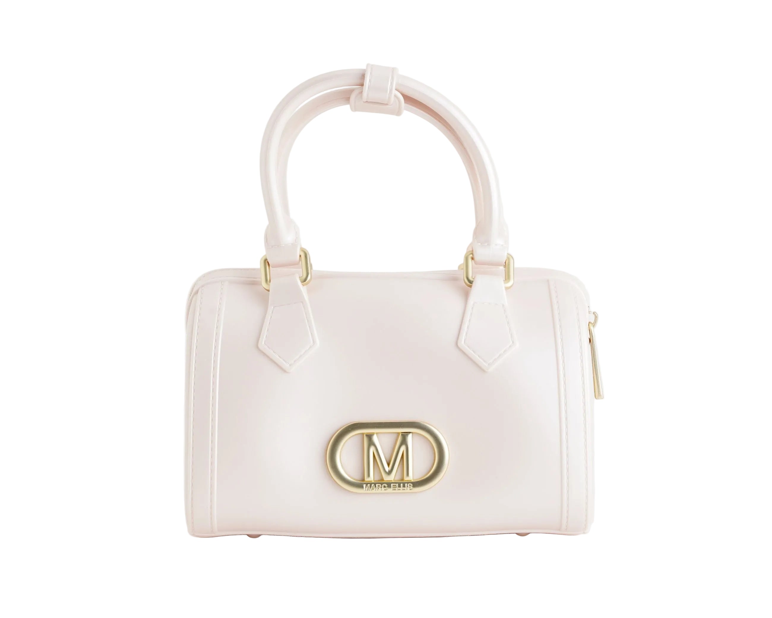 Borsa a bauletto Marc Ellis Flat Estrella M Donna Light Rose Matt Gold - Vista frontale