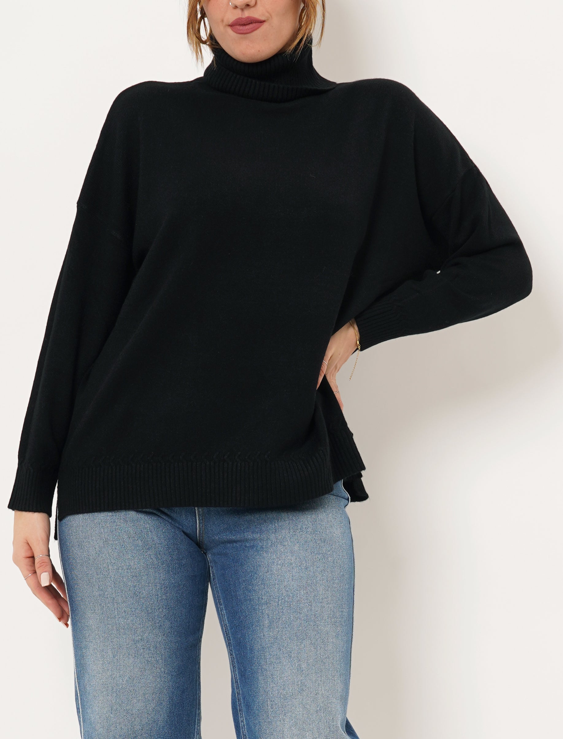 Lupetto in maglia Donna