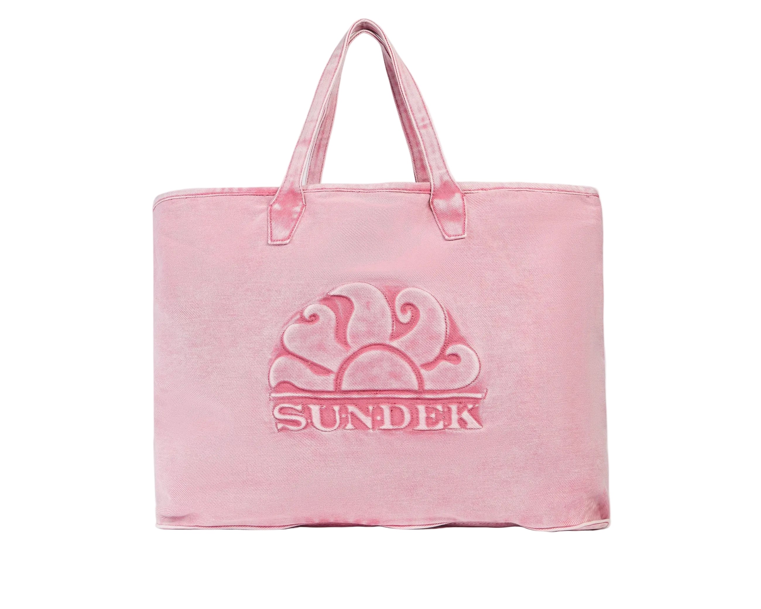 Borsa mare Sundek Rogers in tinta capo AW022ABCV400 Pitaya