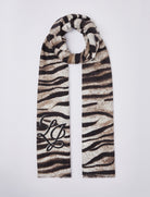 Stola Animalier Zebrata Liu Jo 2F6067 T2745 Cammello