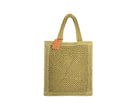 Me Fui SW0050-GN Green - Beachbag in rafia donna