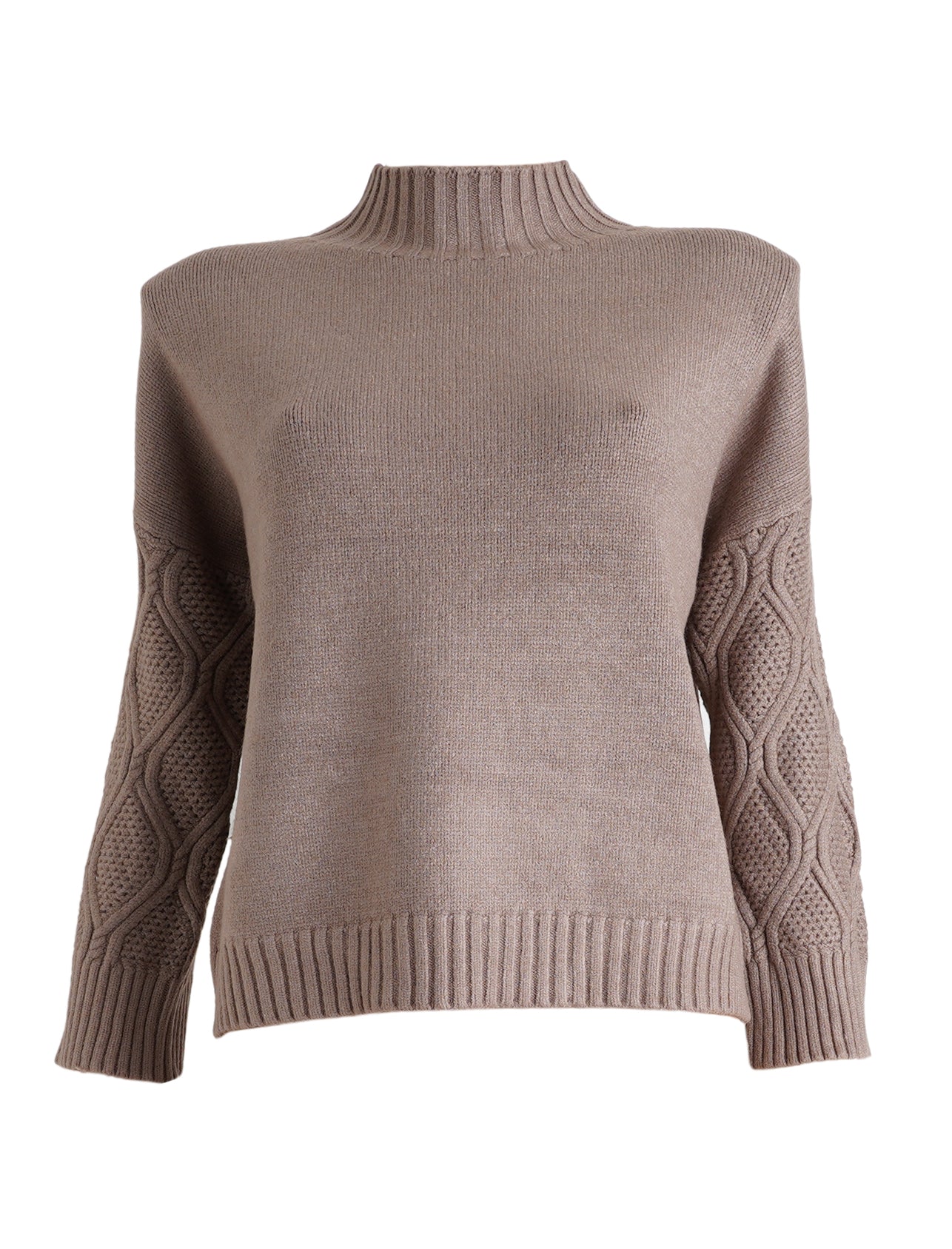 Maglia mezzo collo BBGLAMOUR JN1136 Donna