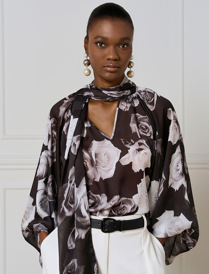 Camicia ACCESS FASHION 54-2167-0009 Bianco/Nero Donna