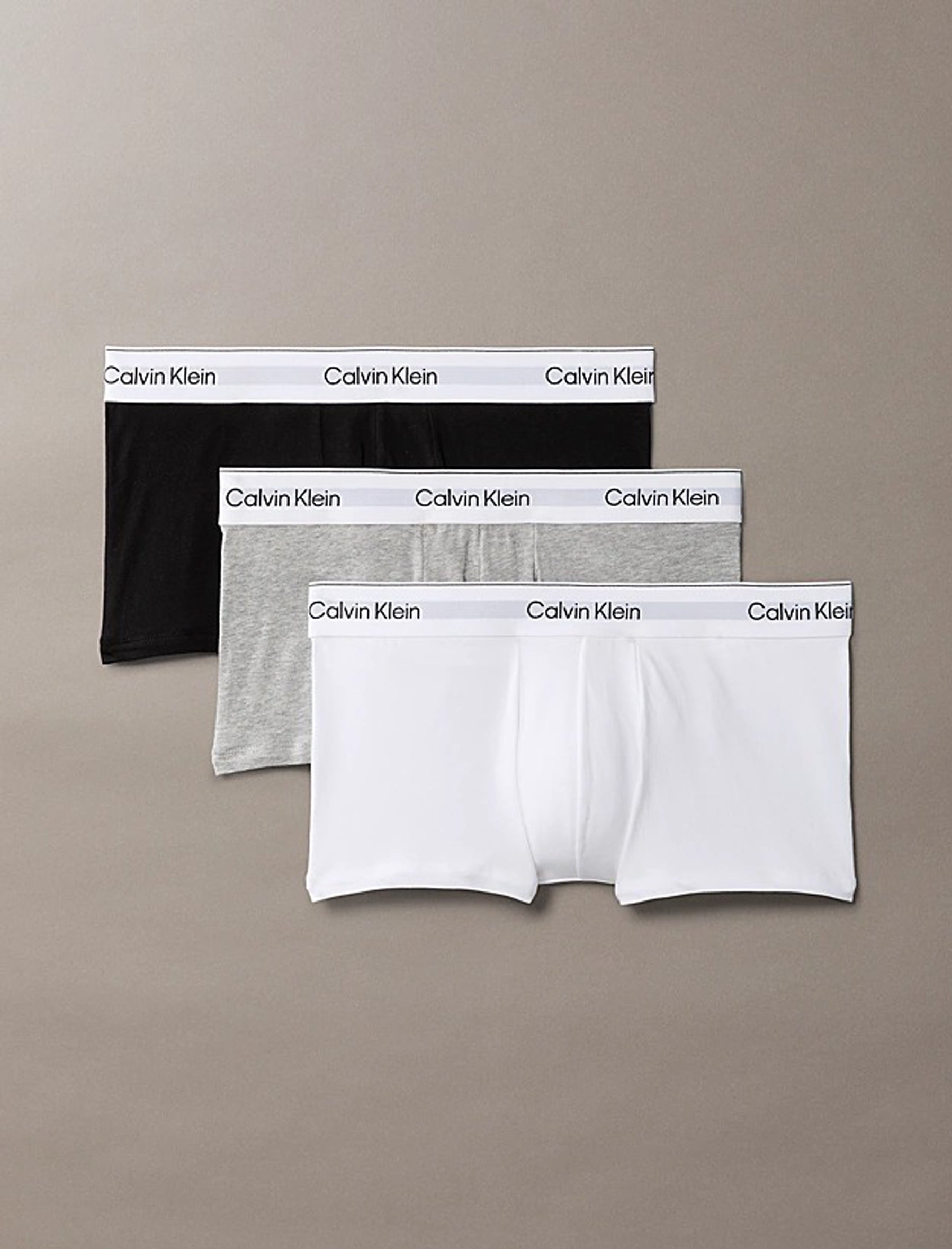 Boxer vita bassa Calvin Klein in confezione da 3 - Icon Cotton Stretch LV00NB4389 MP1