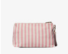 Pouch Sécret Pon-Pon Saint Tropez Pouch Beige/Rose Donna – chiusura zip, gancio polso, H.19xL.30xP.12 cm
