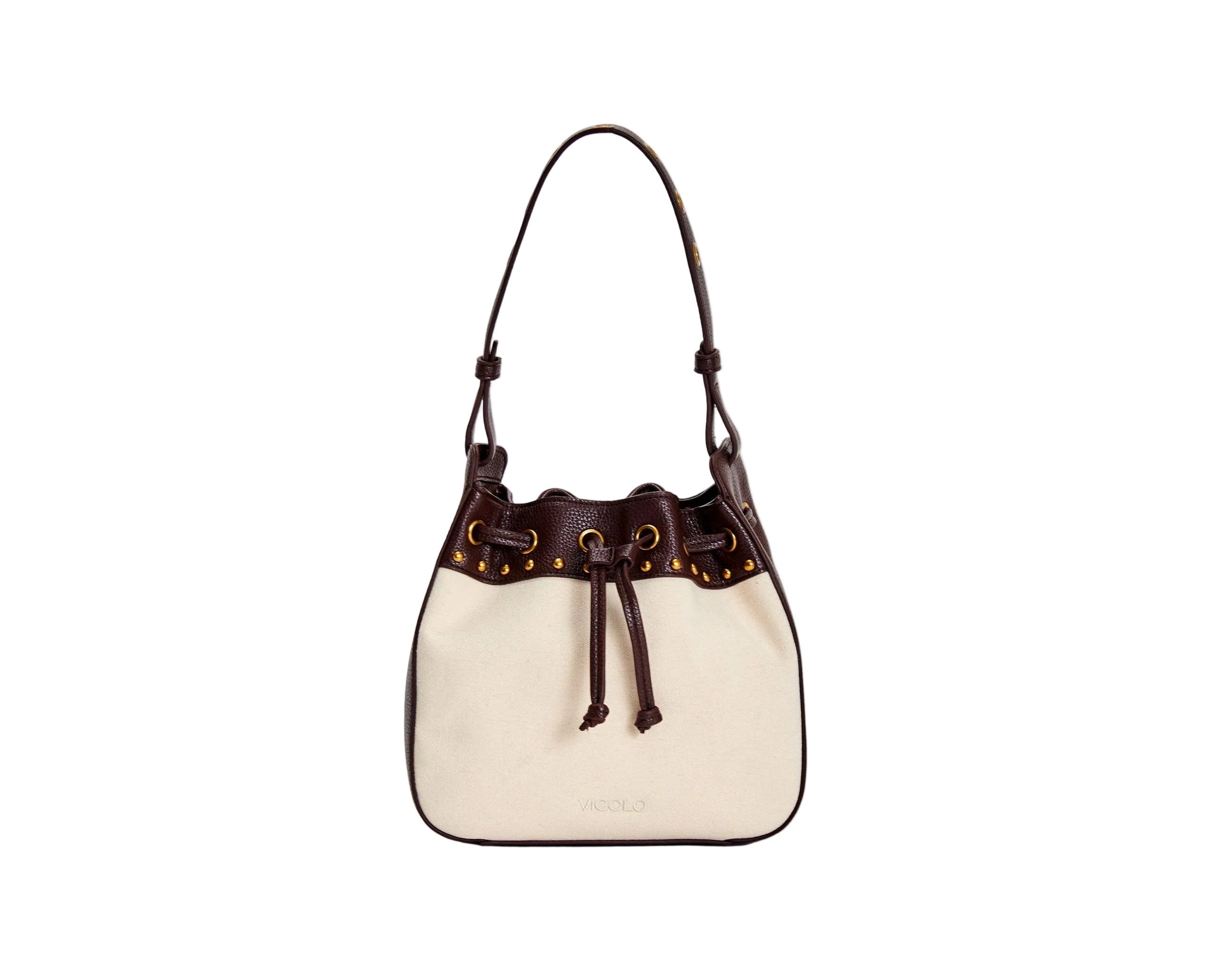 Borsa Vicolo Bucket Canter XAB0014 Moro/Burro Donna