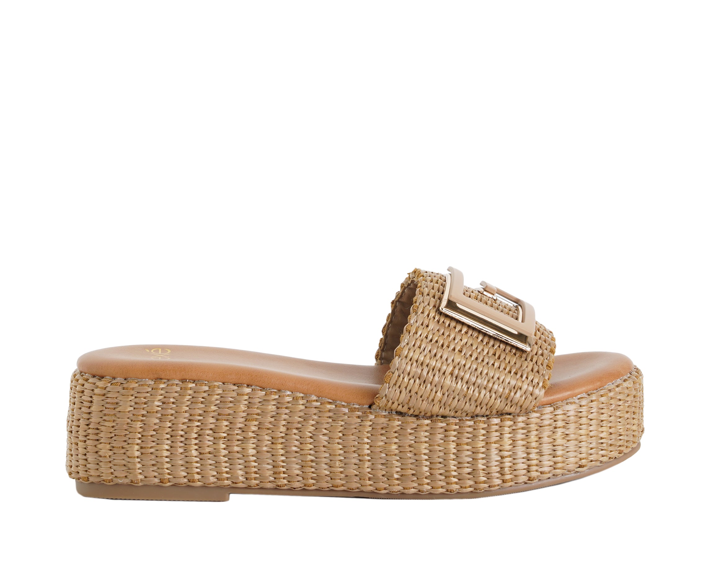 Sandalo con zeppa Donna