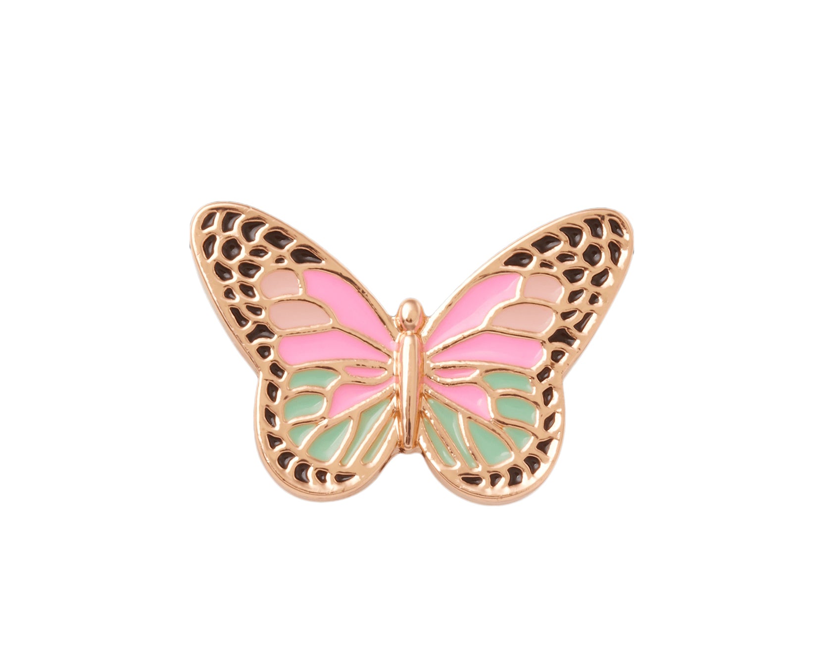 Jibbitz Crocs Elevated Colorful Butterfly CR.3025 JIB multicolore - Charm farfalla stilizzata accessori scarpe Crocs unisex