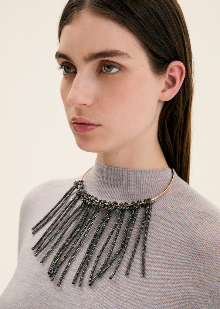 Collana Chocker NALI' EMCL1082 Ematite Donna