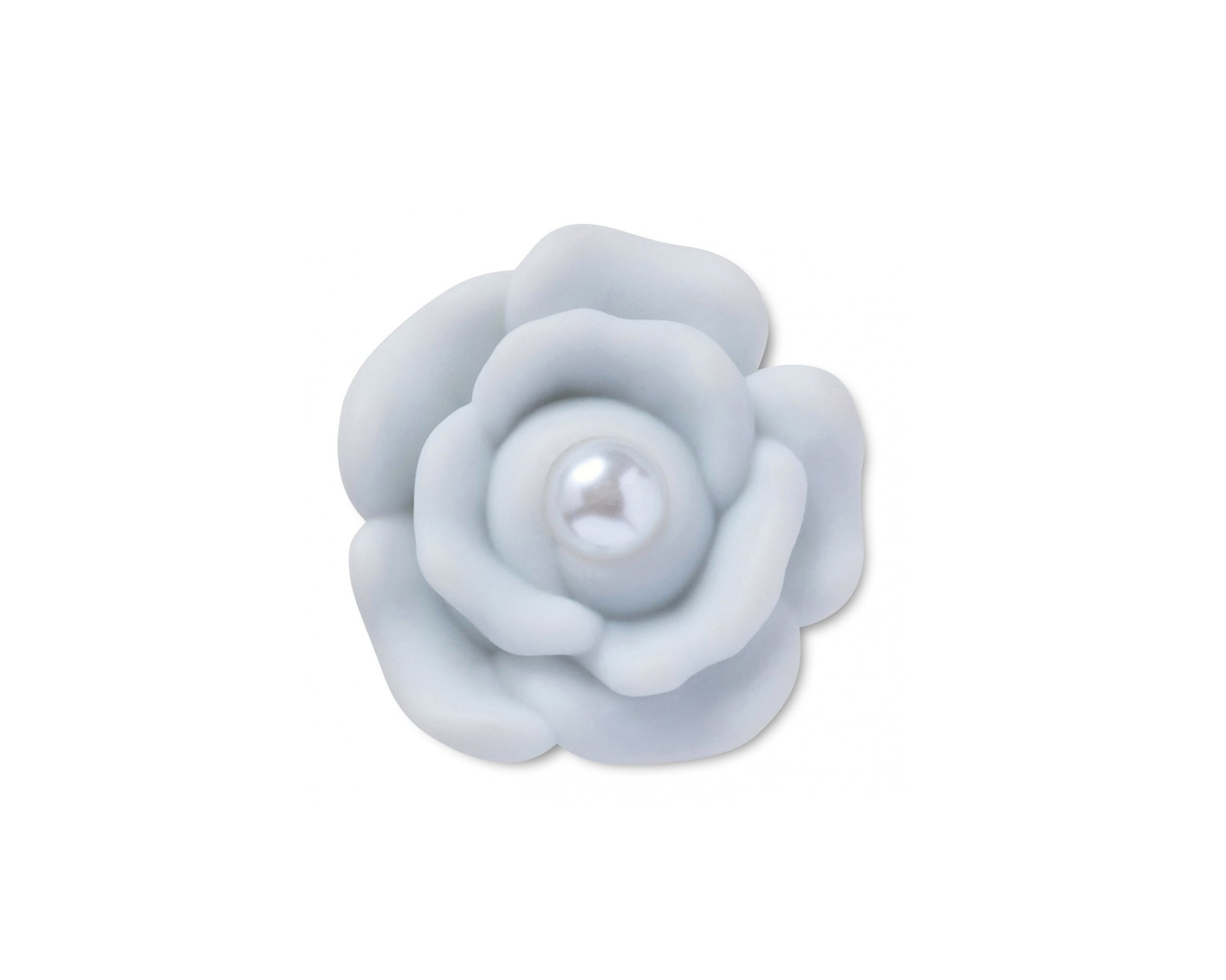 Jibbitz Crocs Purple Flower With SMT Pearl CR.5837 JIB viola multicolore - Charm fiore con perla accessori scarpe Crocs unisex