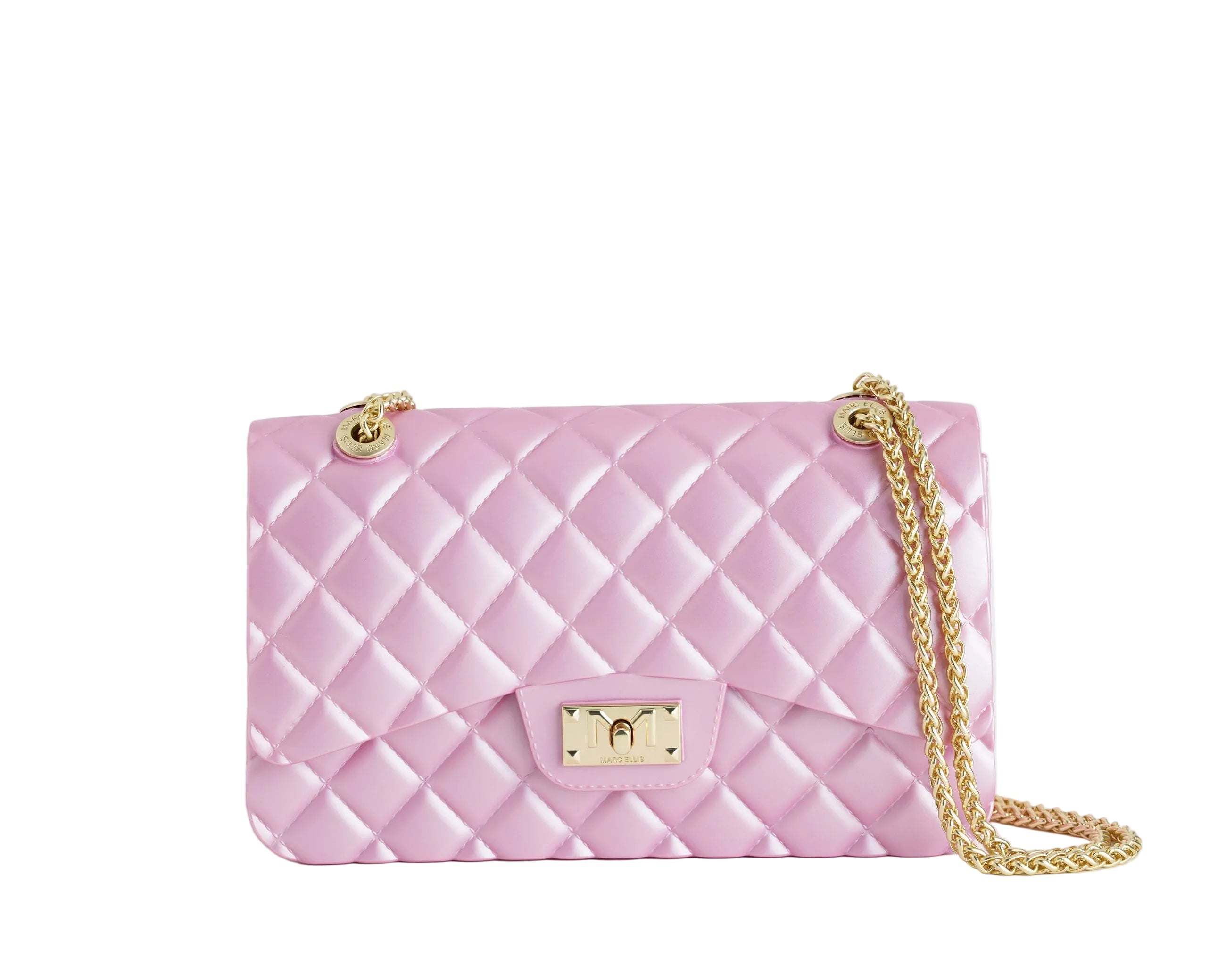 Borsa a tracolla Marc Ellis Flat Falcon M 26 Donna Cashmere Rose - Vista frontale