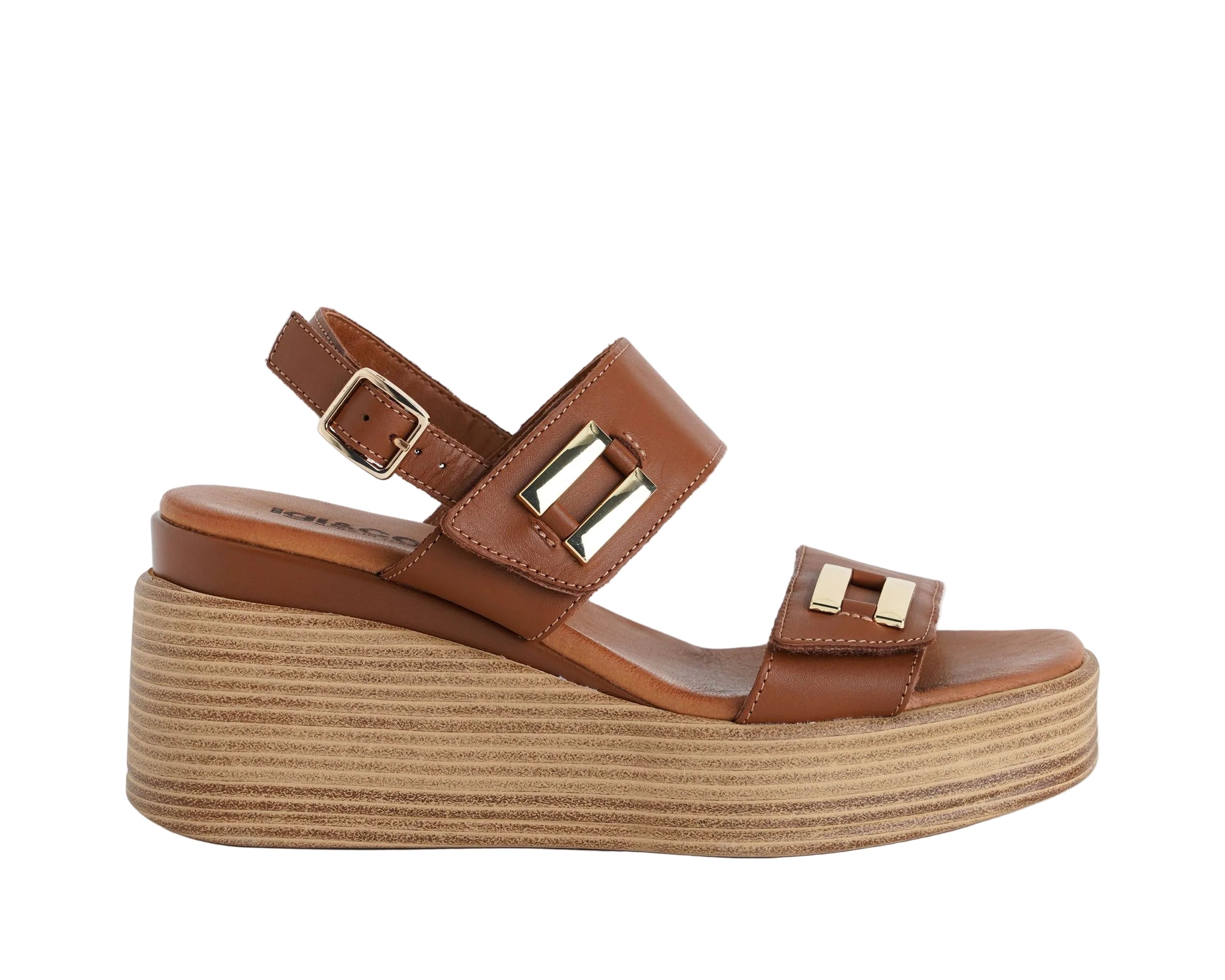 Sandalo platform donna IGI&CO 1190611 colore Cuoio – IGI&CO