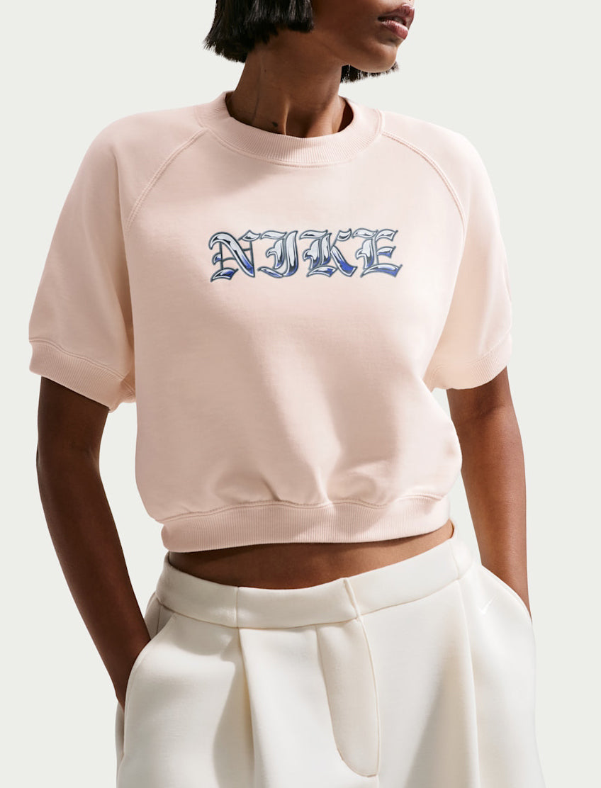 Felpa Nike Sportswear IF0330-103 Chalck/Black Donna