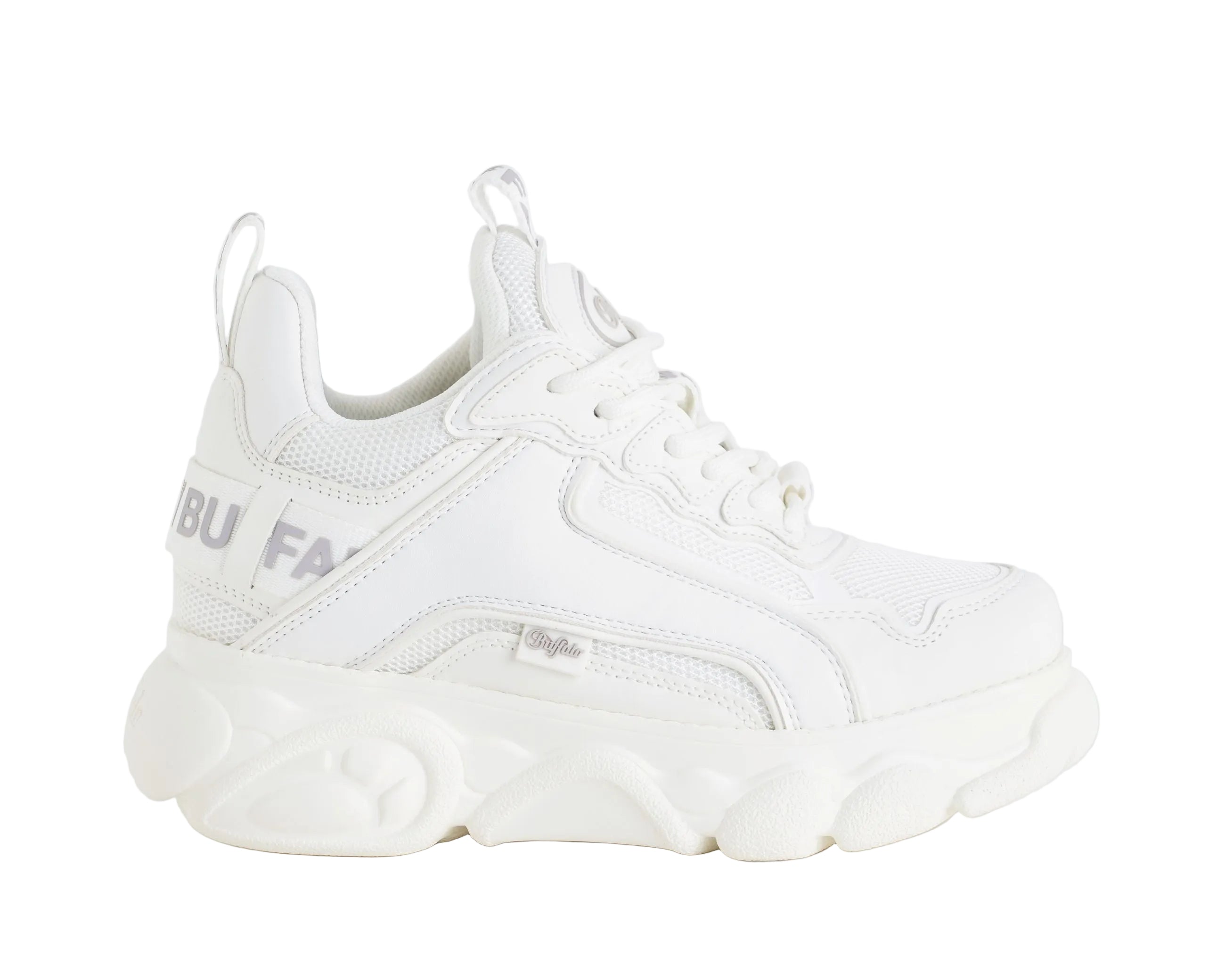 Sneakers Buffalo CLD Chai 1630968 Mesh Triple White Donna