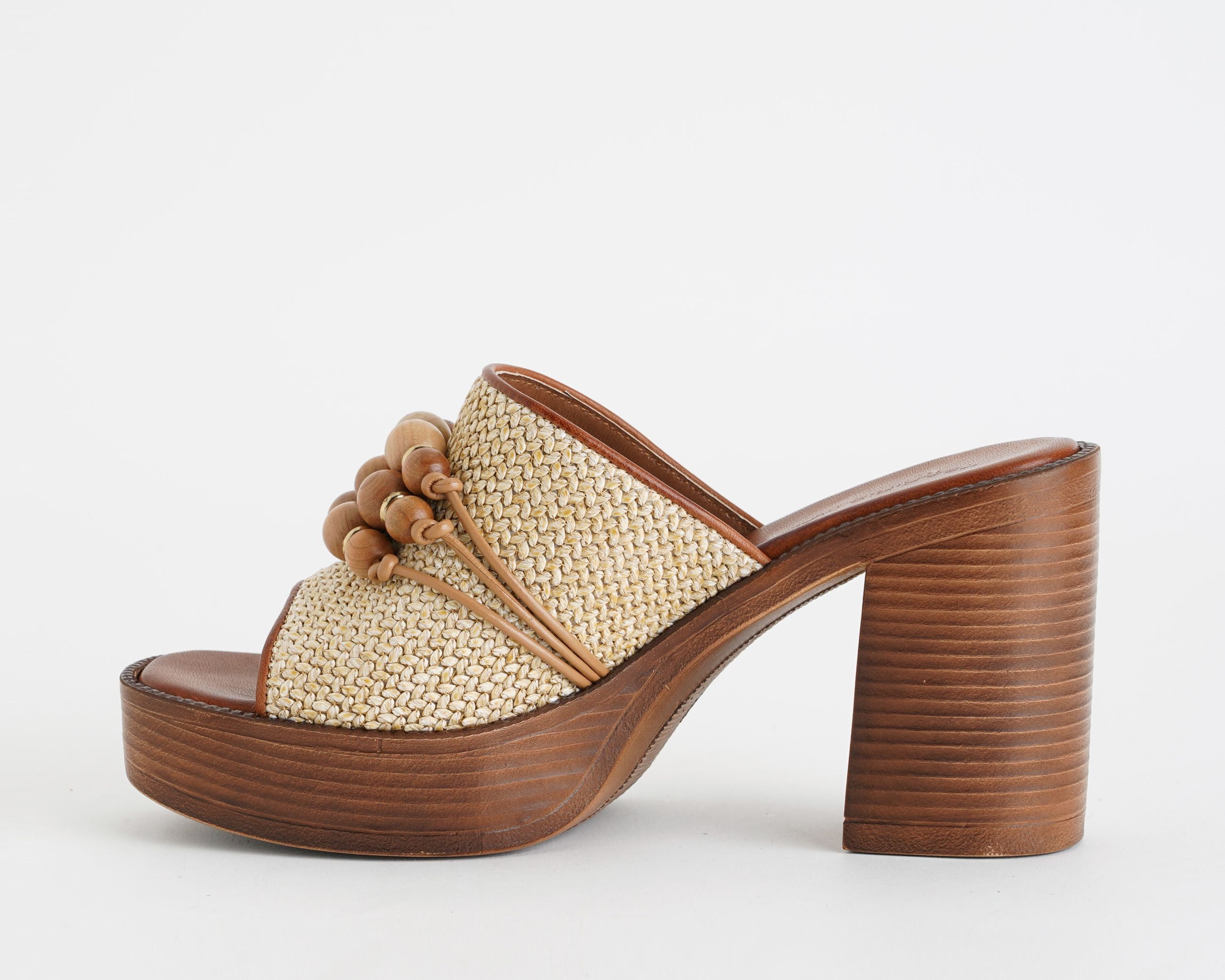 Sandalo Tsakiris Mallas 551 Cecilia Beige Wicker