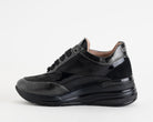 Sneakers con zeppa Keys K-11222 Nero 