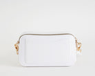 Borsa a tracolla in vernice Sensi 023/B Bianco