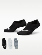 Salvapiedi Nike Everyday Plus Lightweight SX5277 colore Bianco/Nero/Grigio 927