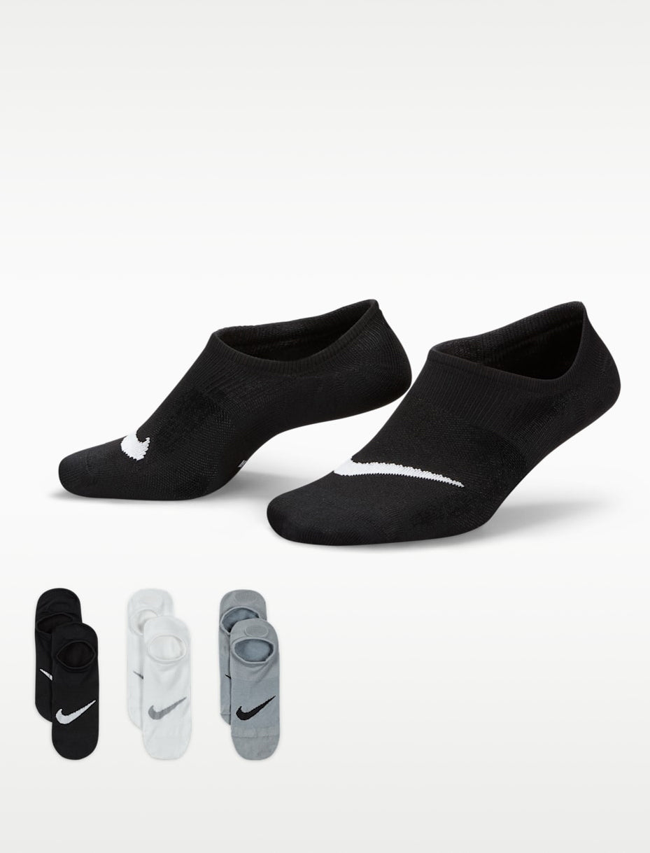 Salvapiedi Nike Everyday Plus Lightweight SX5277 colore Bianco/Nero/Grigio 927