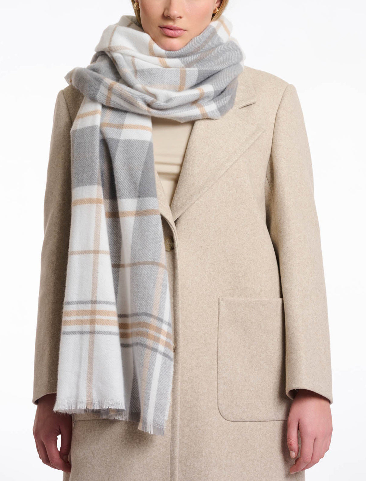 Sciarpa RINO&PELLE Eunice.7002512 Grey mix Donna