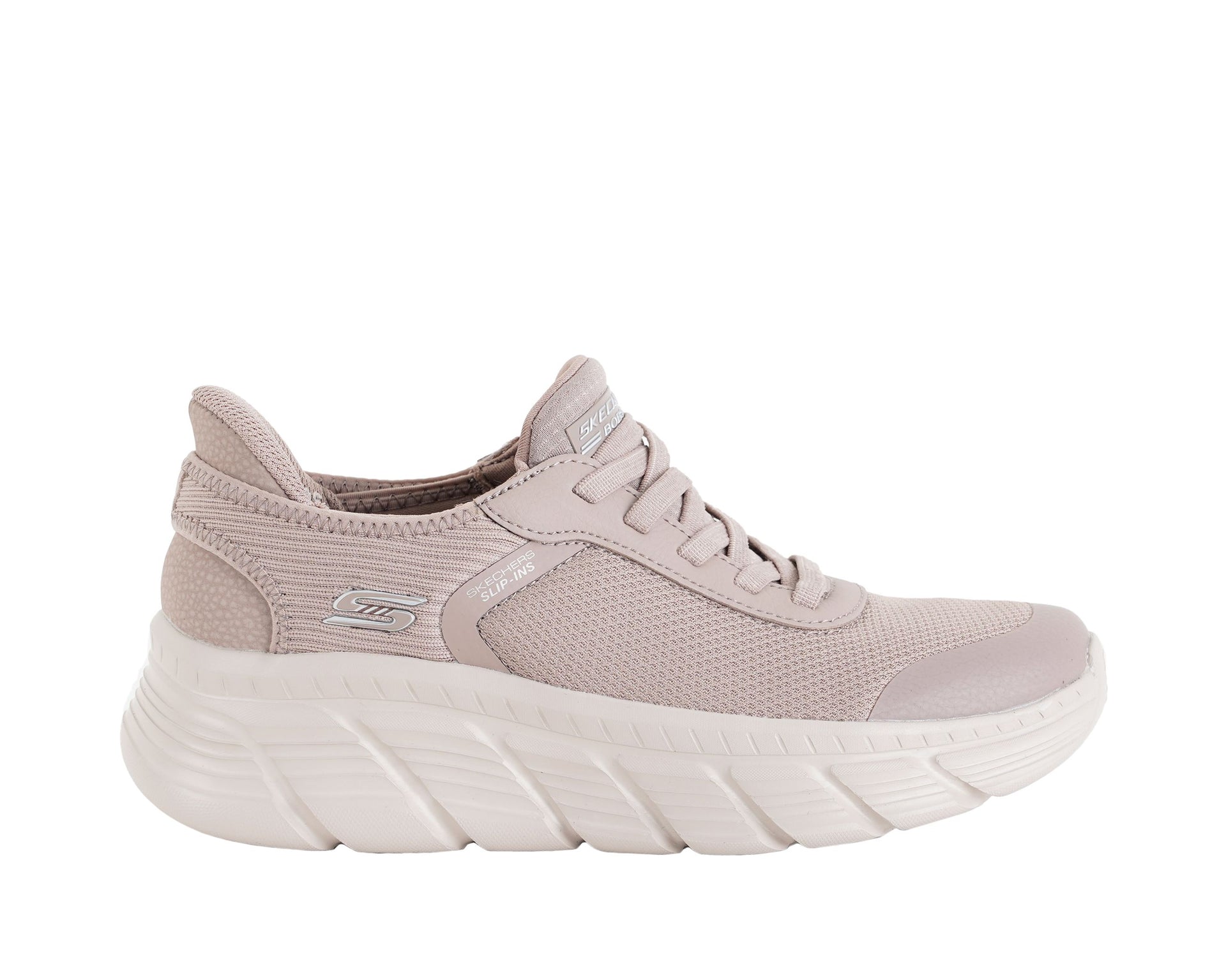 Sneakers SKECHERS Bobs b flex hi linear force 117391 Donna Taupe (tpe)  37