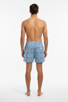Pantaloncini da bagno uomo BAIA 30 REMI CAPRI AT1 Bianco/Blu 