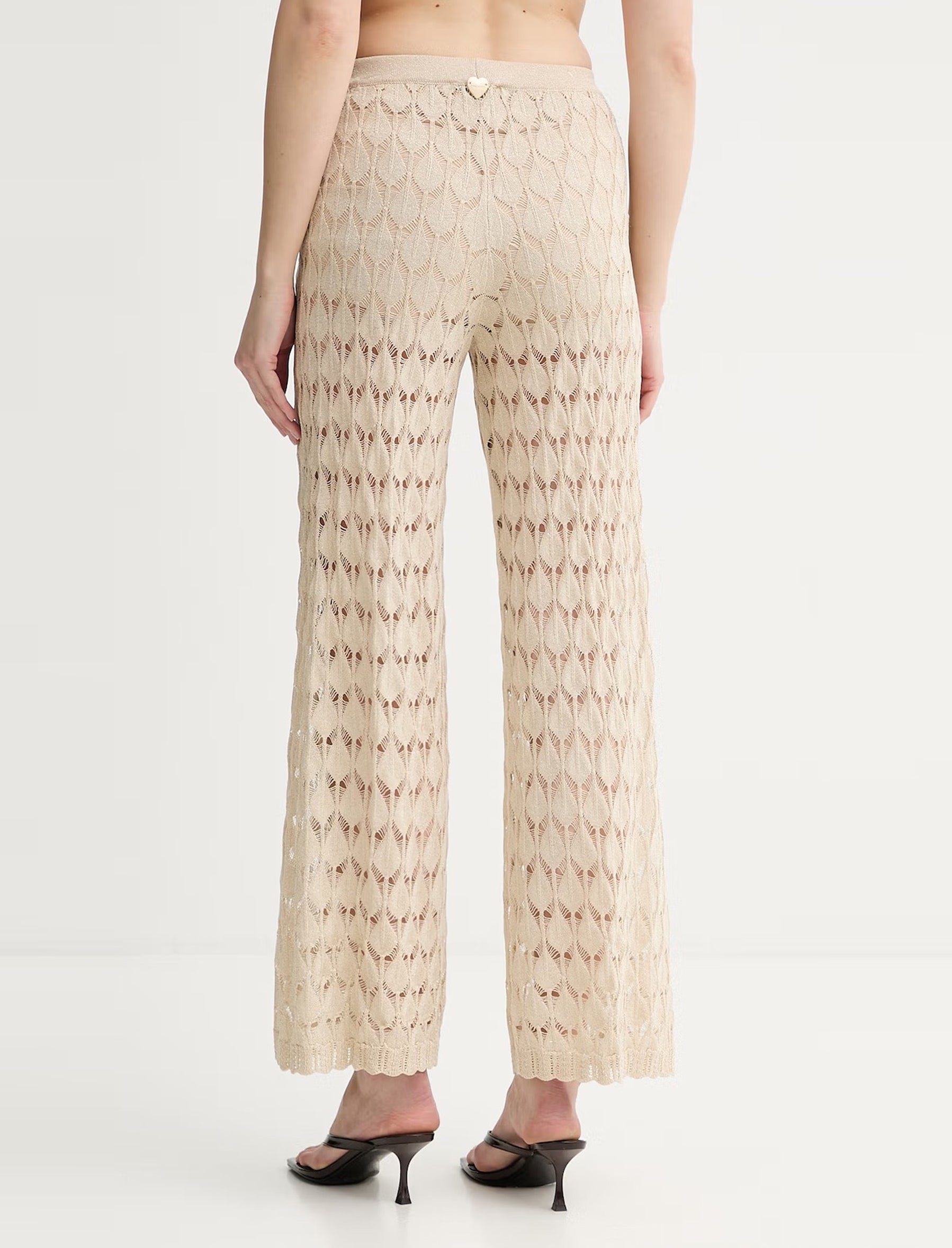 Pantaloni da spiaggia Twinset 261LM3ACC Fog 