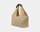 Maxi Bag Sundek in paper straw intrecciata AW714ABPA100 Tan