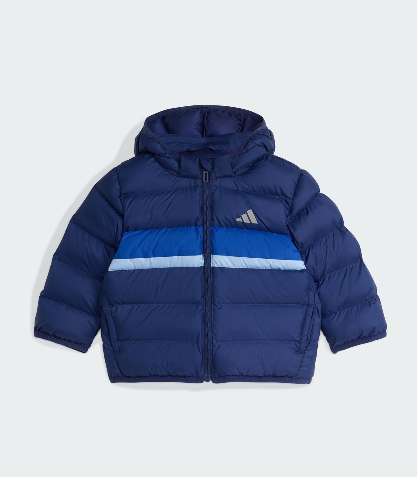 Giacca ADIDAS sintetica in piuma JL7392 Blu Unisex bambino