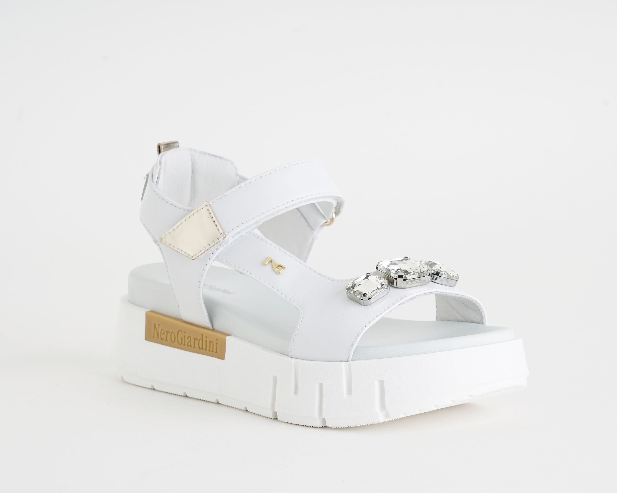 E410707D NERO GIARDINI Bianco/Platino