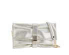 Pochette in suede Marc Ellis Gold/Gold 