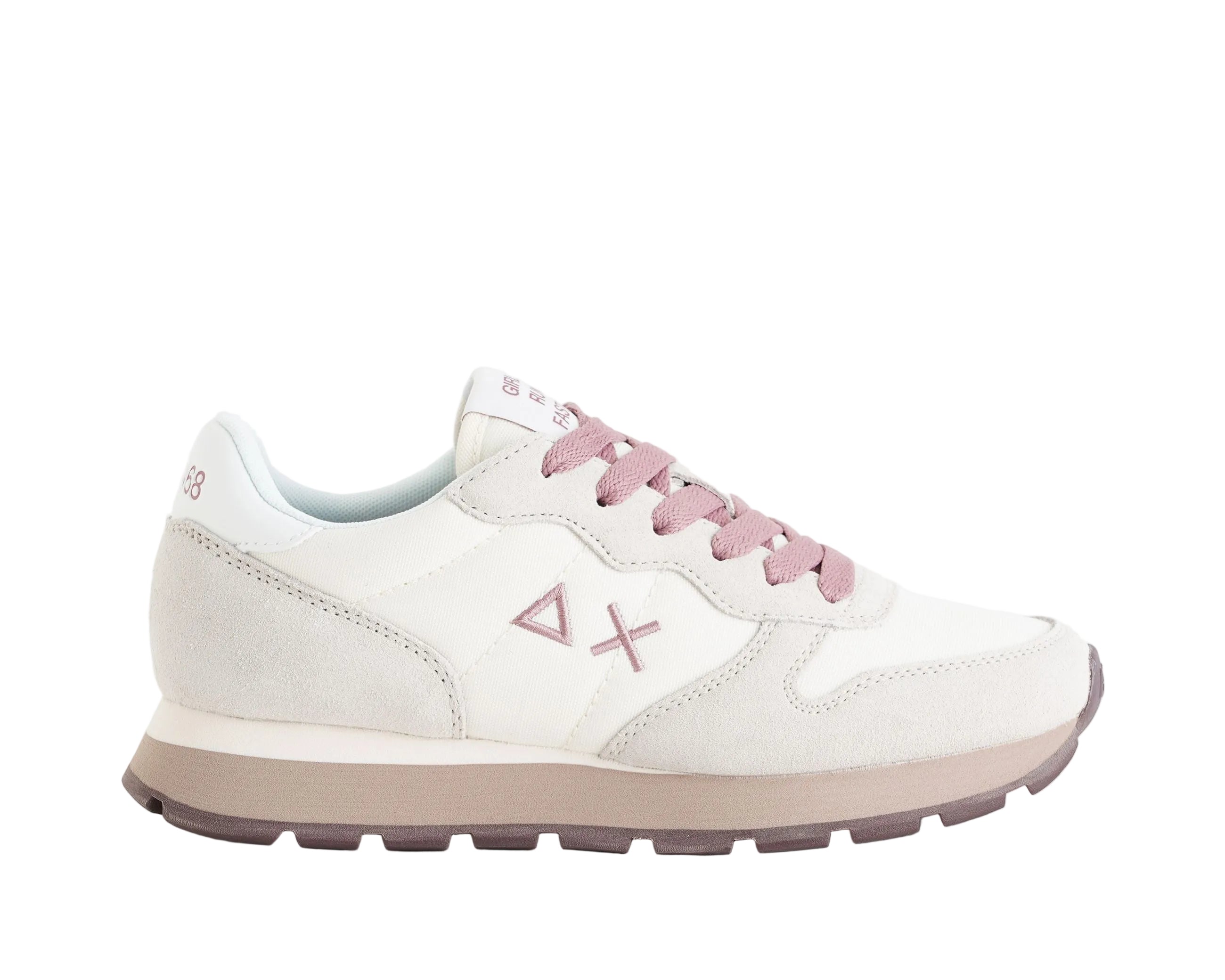 Sneakers SUN68 Ally Soldid Z46201 Bianco Panna