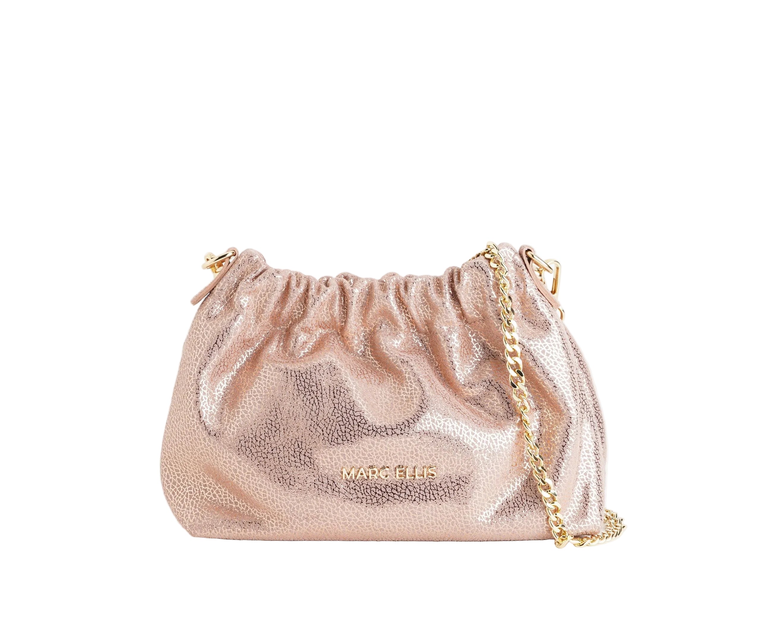 Borsa a spalla Marc Ellis Helena Suede Lux Donna