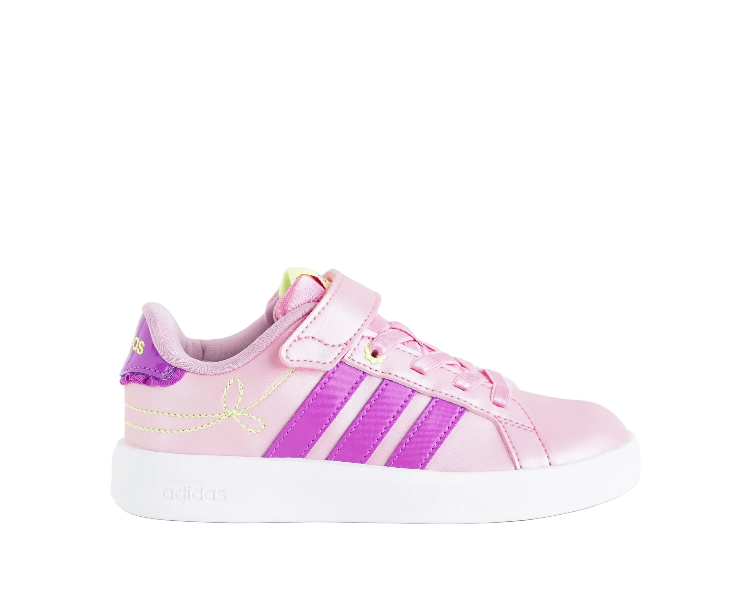 Sneakers Adidas Grand Court 3.0 Bambina KI1755 Purple/Yellow