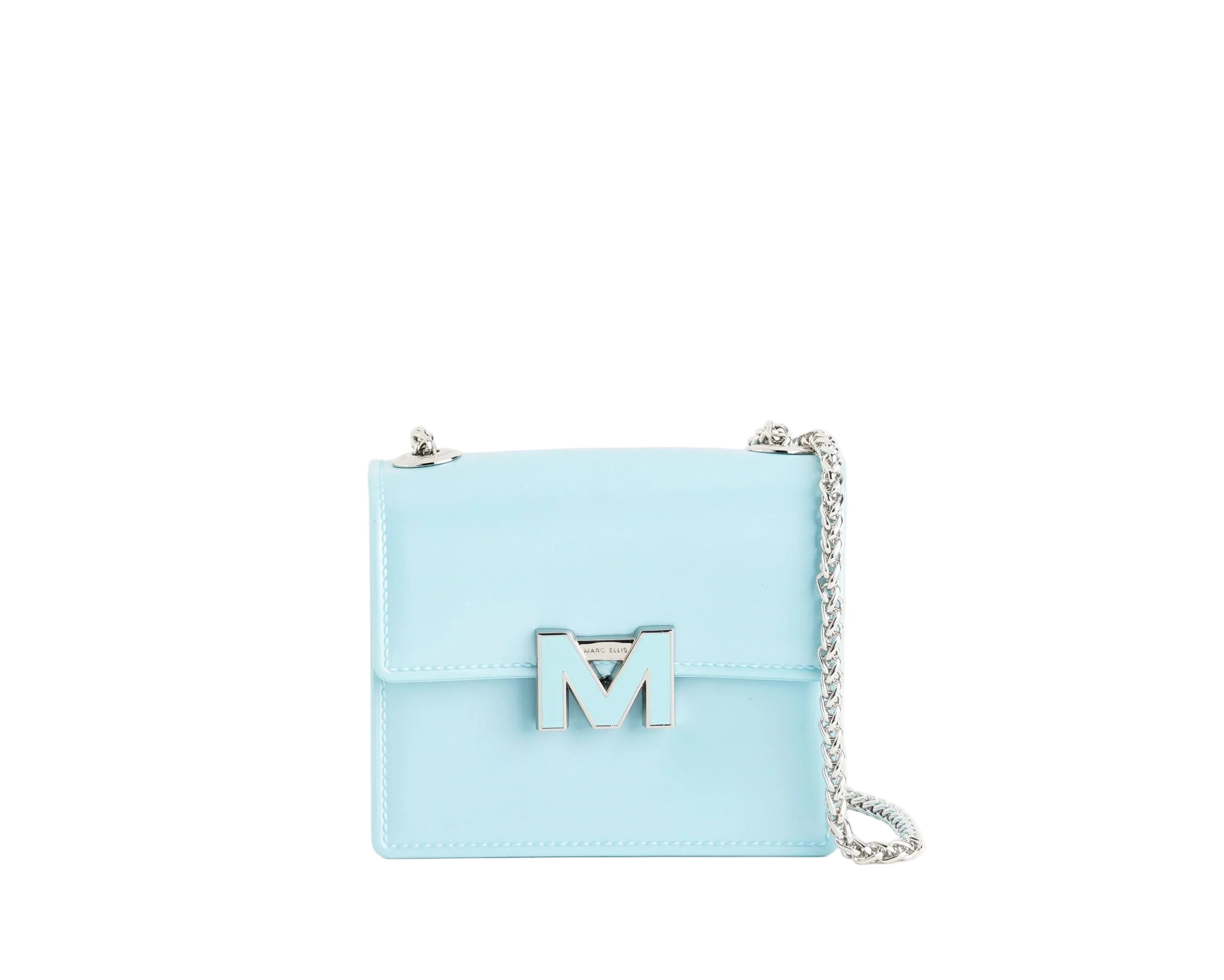 orsa a spalla Marc Ellis Supermee S Donna Angel Blue Silver – Vista frontale