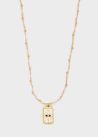 Collana Nalì Cordis con Pendente Cuore LNCL0196 Oro/Panna