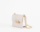 Borsa a spalla Marc Ellis Supermee S Donna Light Tan Light Gold – Vista laterale