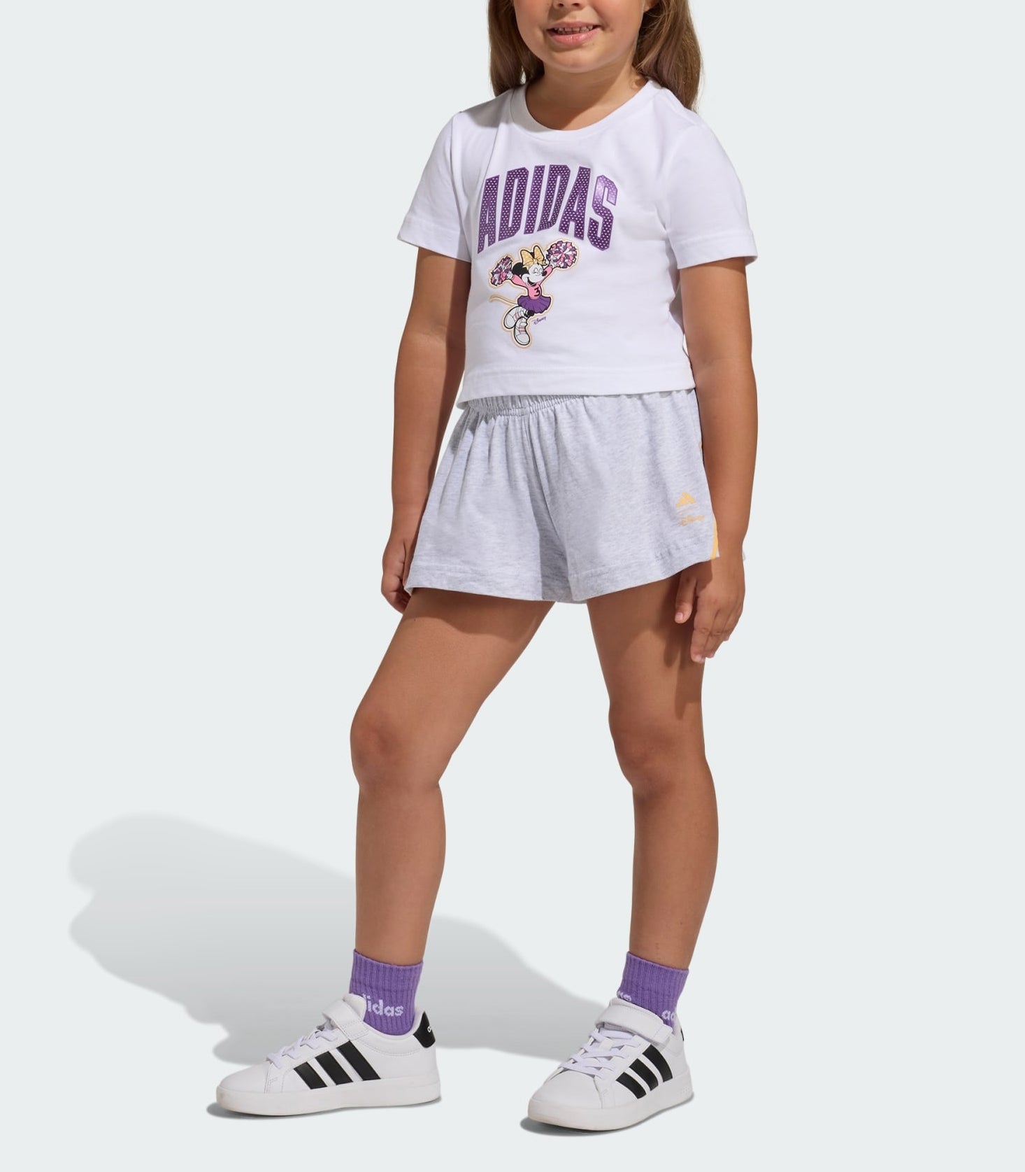 Short Adidas Essentials 3-Stripes Cotton JD0908 nero donna vista laterale