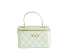 Borsa a mano Marc Ellis Flat Sunkiss Donna Soft Green Light Gold – Vista frontale